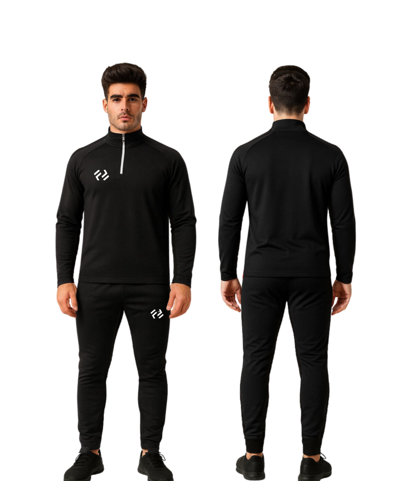 ELEGANCE SİYAH EŞOFMAN TAKIMI