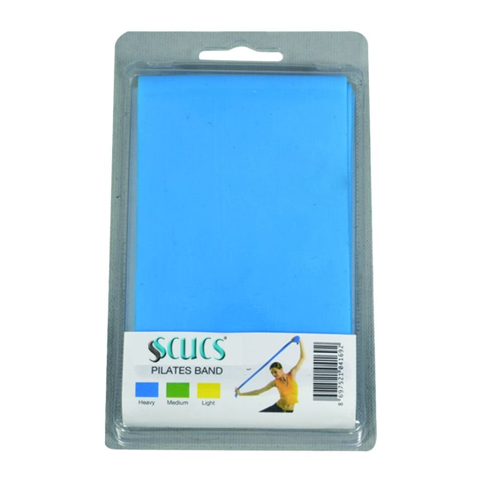 TEKLİ PİLATES BANDI (MAVİ RENK , SERT)