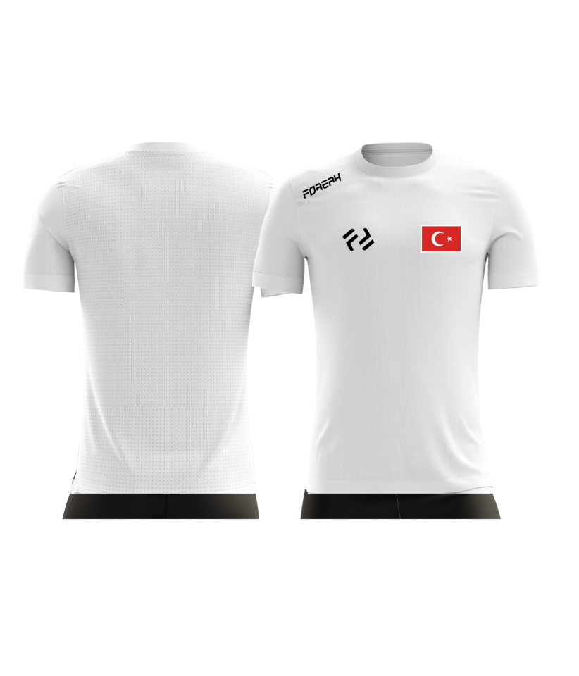 BEYAZ MİLLİ TAKIM TİŞÖRTÜ | Nefes Alabilen Kumaş