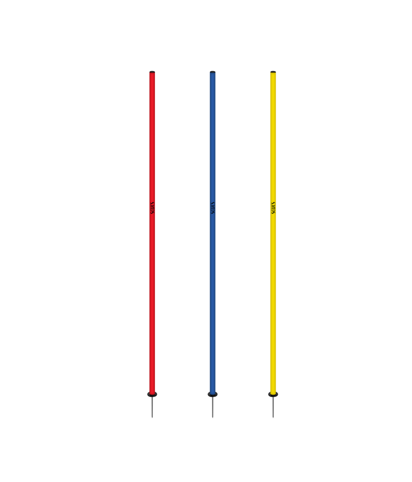 SLALOM ÇUBUĞU ÇİVİLİ TEK RENKLİ 160 CM