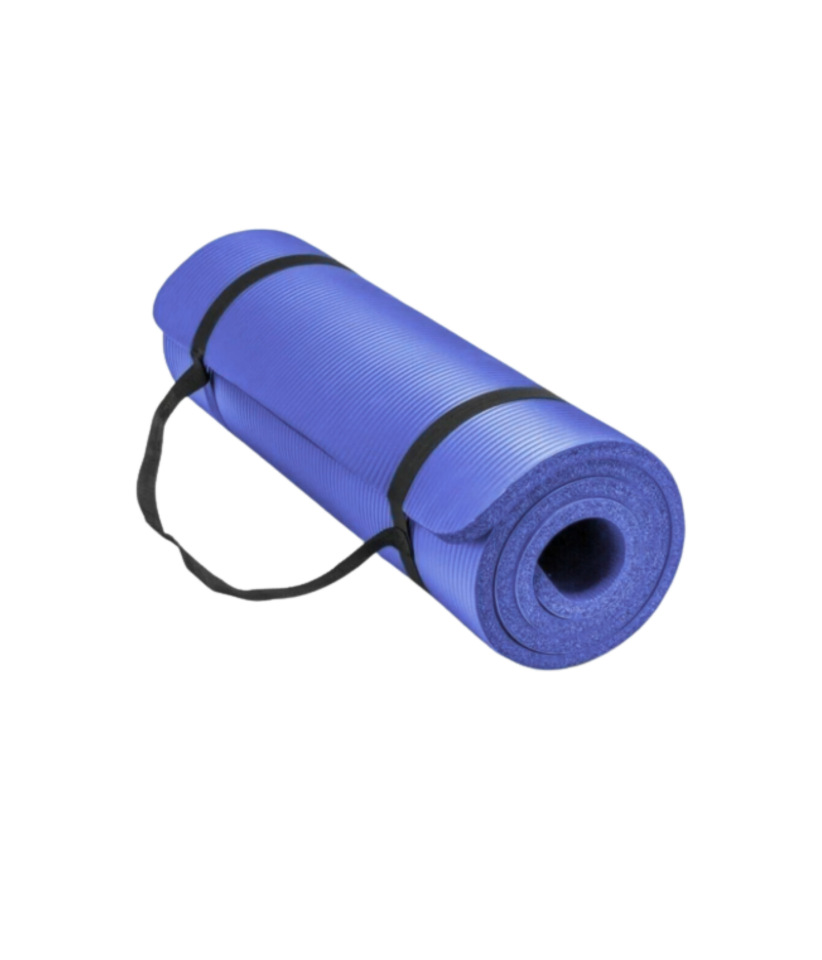 Pilates Matı Mor Kaymaz Egzersiz Minderi 1CM – Yoga, Fitness ve Ev Sporları İçin