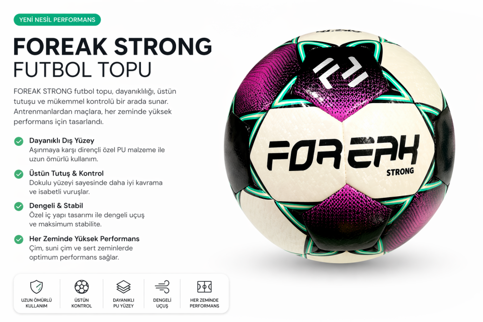 FOREAK STRONG FUTBOL TOPU