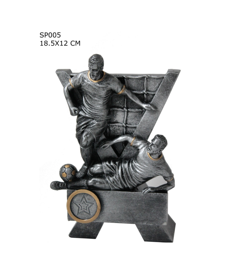 FUTBOLCU DEKORATİF FİGÜR -Kupa / Ödül/ Biblo (SP005 – 18,5x12 cm)
