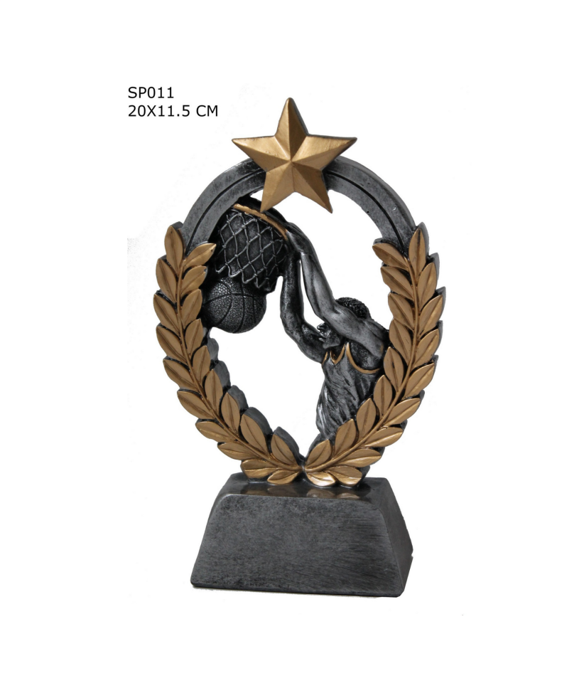BASKETBOLCU FİGÜR  -Kupa / Ödül/ Biblo (SP011 – 20x11,5 cm)